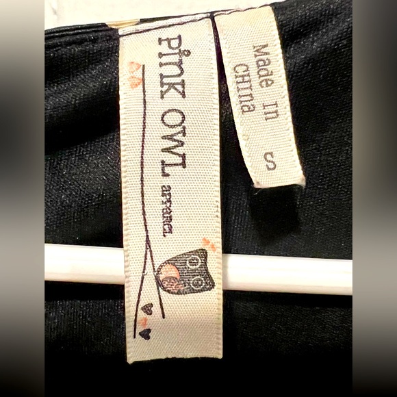 ModCloth x Pink Owl retro polka dot black white dress (B) - Picture 3 of 3